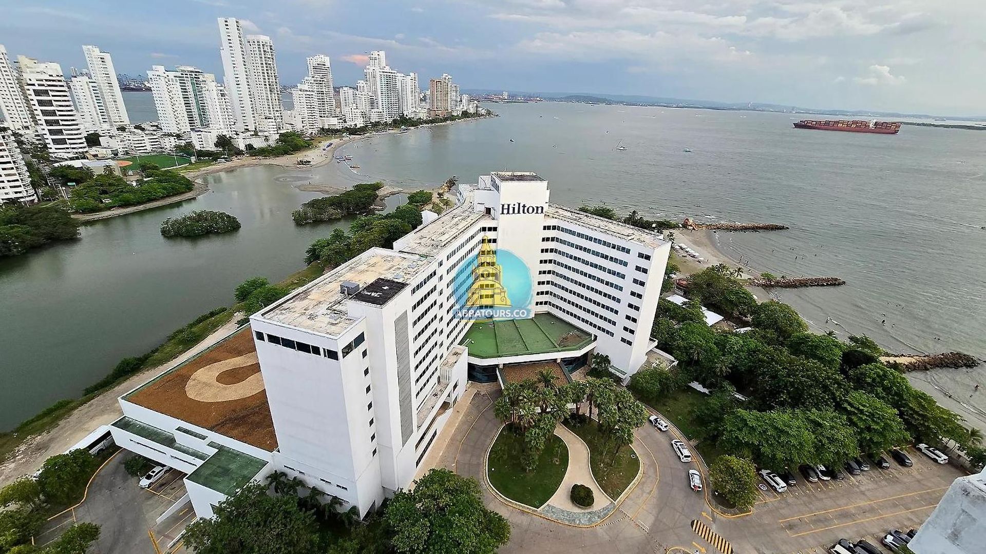 Apto Frente Al Hilton Piso 21 Cartagena